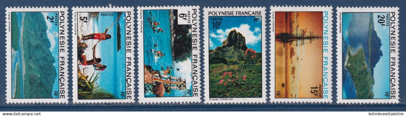 Polynésie - YT N° 97 à 102 ** - Neuf Sans Charnière - 1974 - Ongebruikt