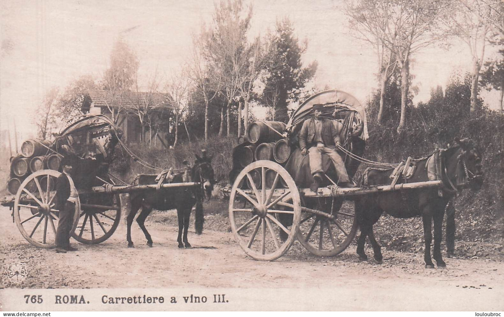 ROMA CARRETTIERE A VINO III - Transports