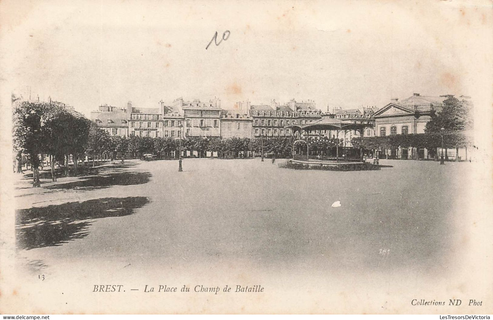 FRANCE - Brest - La Place Du Champ De Bataille - Carte Postale Ancienne - Brest