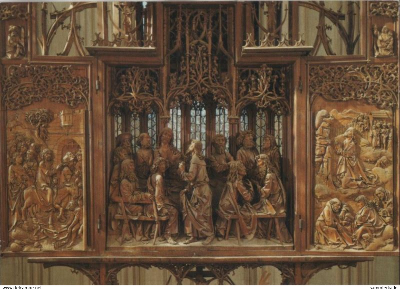 100931 - Rothenburg - St. Jakobskirche, Heilig-Blut-Altar - Ca. 1980 - Rothenburg O. D. Tauber