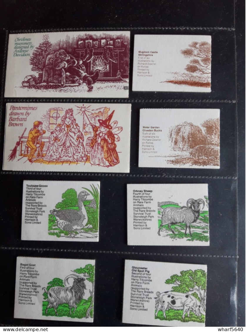 Great Britain Nice set of 43 booklets complete (unexploded) MNH**