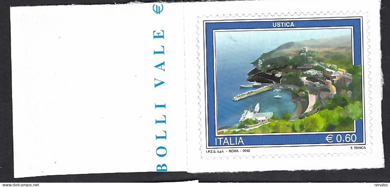 Italia 2012; Turistica : Ustica; Bordo Sinistro. - 2011-20:  Nuevos