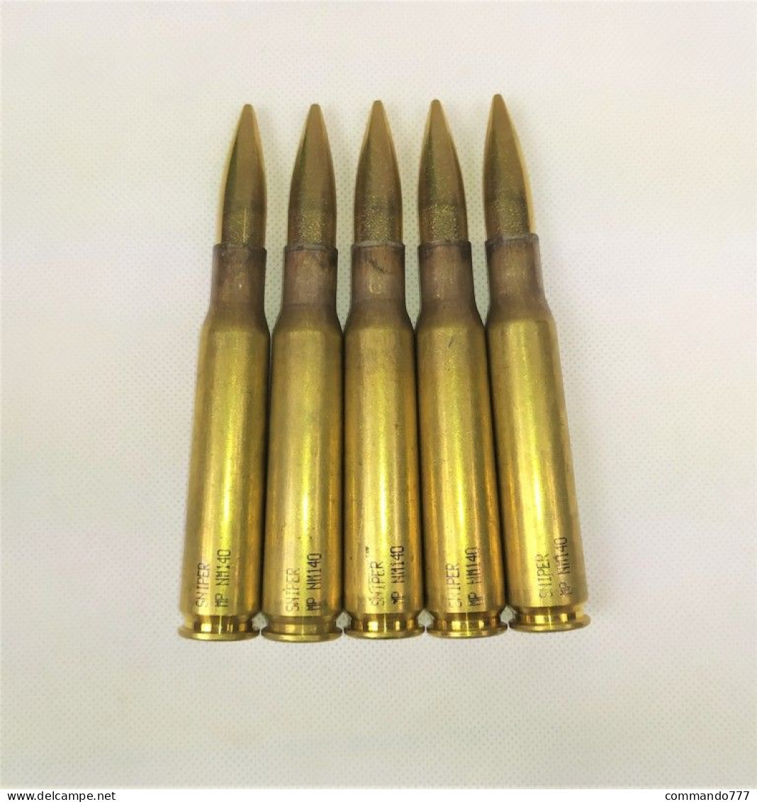 Neutralisé Tireur D'élite Cartouches 12,7 Mm Dekopatrone 12,7x99 Mm NATO Deko Patrone .50 BMG Browning Deactivated Ammo - Sammlerwaffen