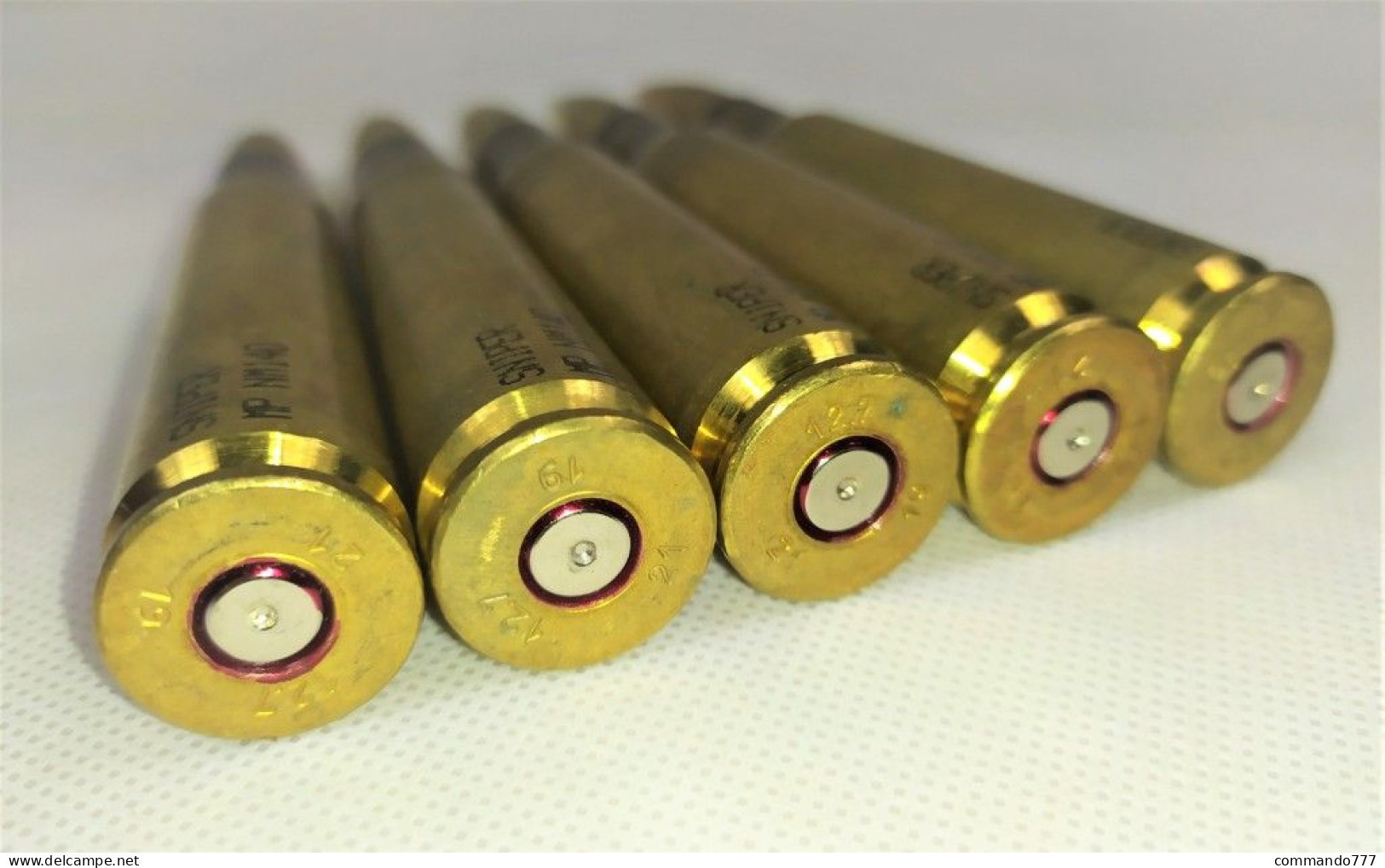 Neutralisé Tireur D'élite Cartouches 12,7 Mm Dekopatrone 12,7x99 Mm NATO Deko Patrone .50 BMG Browning Deactivated Ammo - Decotatieve Wapens