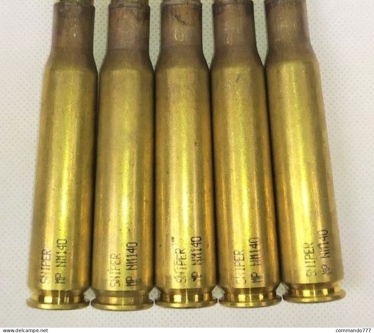 Neutralisé Tireur D'élite Cartouches 12,7 Mm Dekopatrone 12,7x99 Mm NATO Deko Patrone .50 BMG Browning Deactivated Ammo - Armes Neutralisées