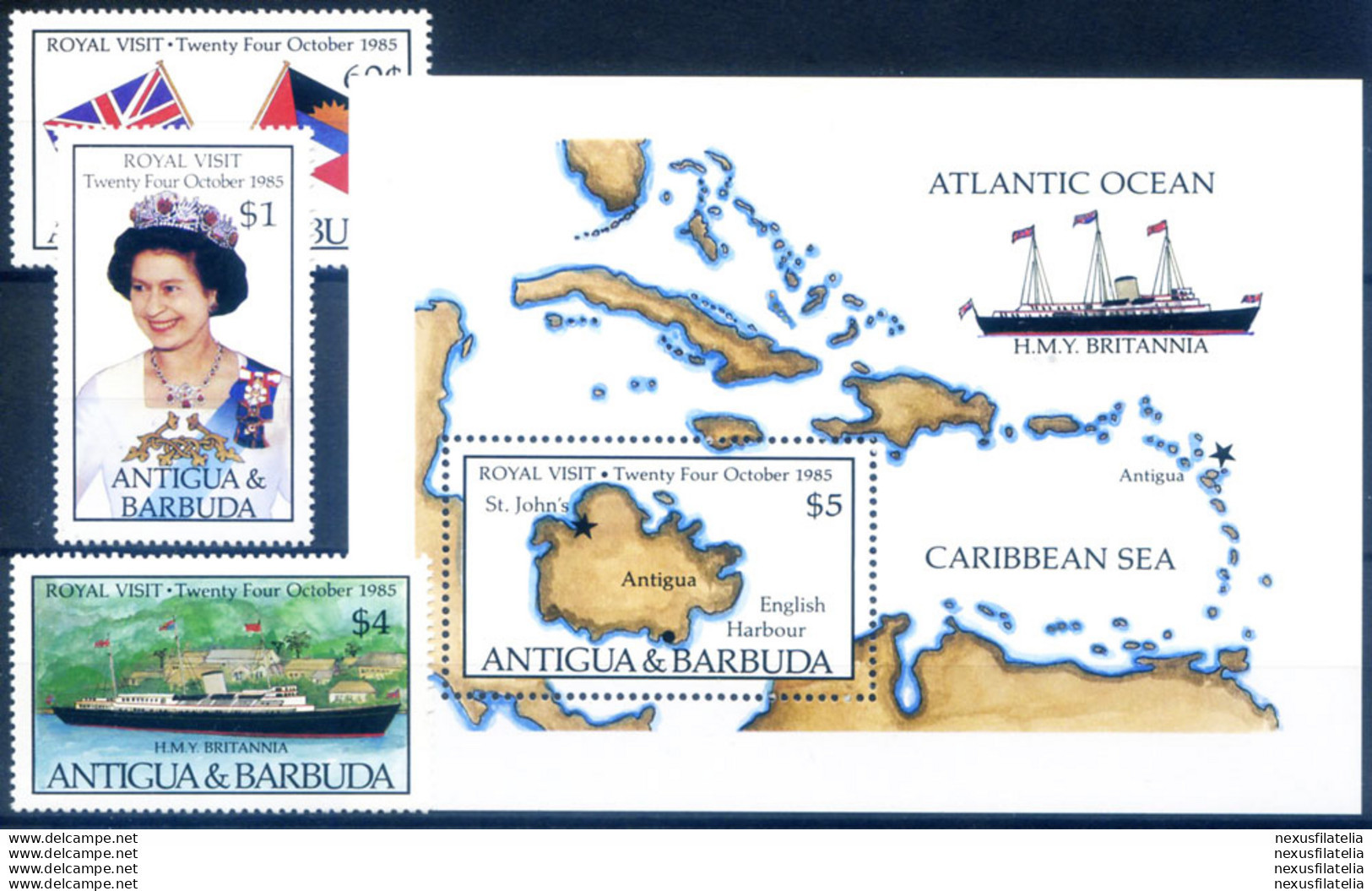 Famiglia Reale 1985. - Antigua Y Barbuda (1981-...)