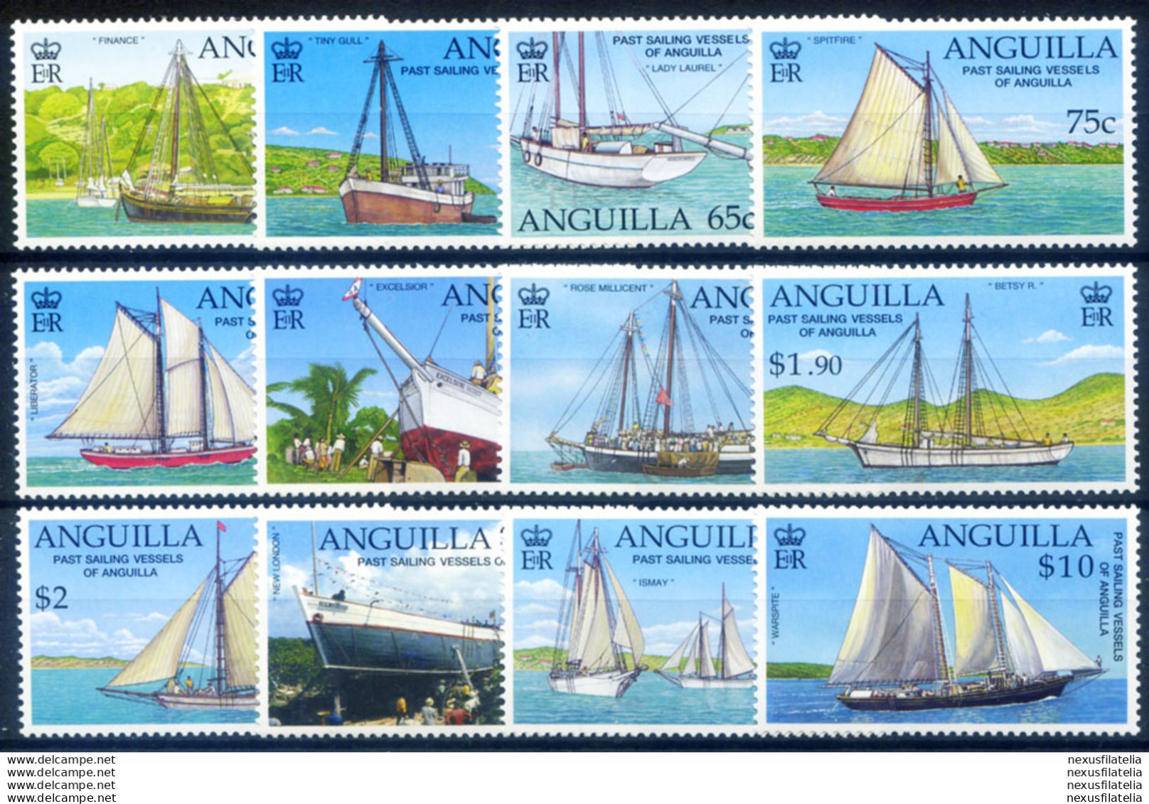 Definitiva. Velieri 2003. - Anguilla (1968-...)