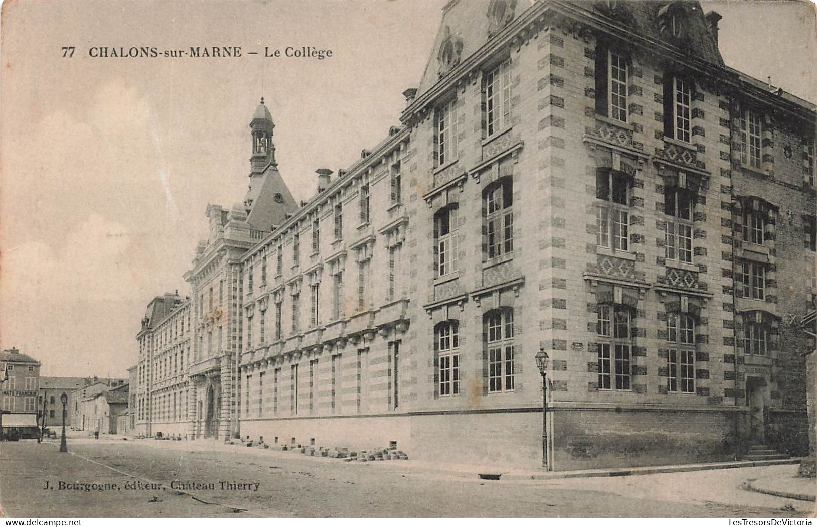 FRANCE - Châlons Sur Marne - Le Collège - Carte Postale Ancienne - Châlons-sur-Marne