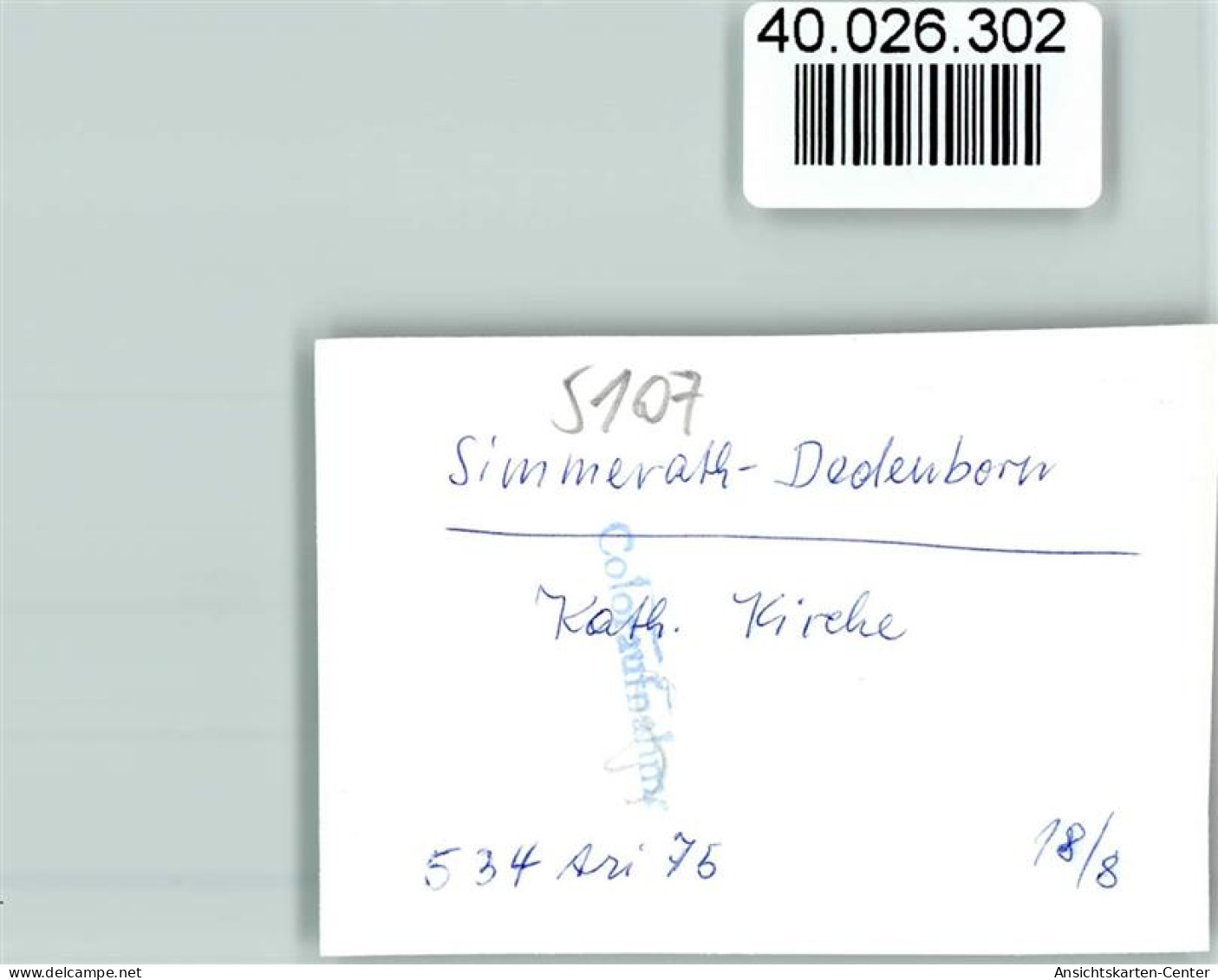 40026302 - Dedenborn - Simmerath