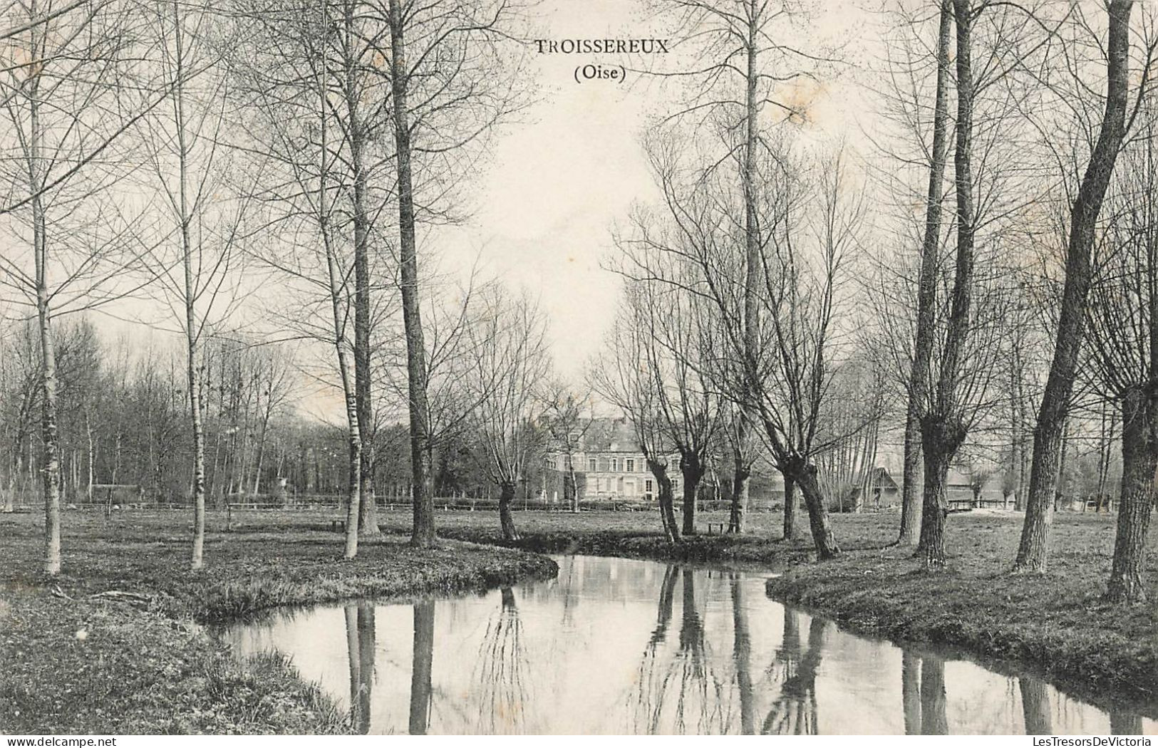 FRANCE - Troissereux - Une Petite Rivière Traversant Les Bois - Carte Postale Ancienne - Sonstige & Ohne Zuordnung