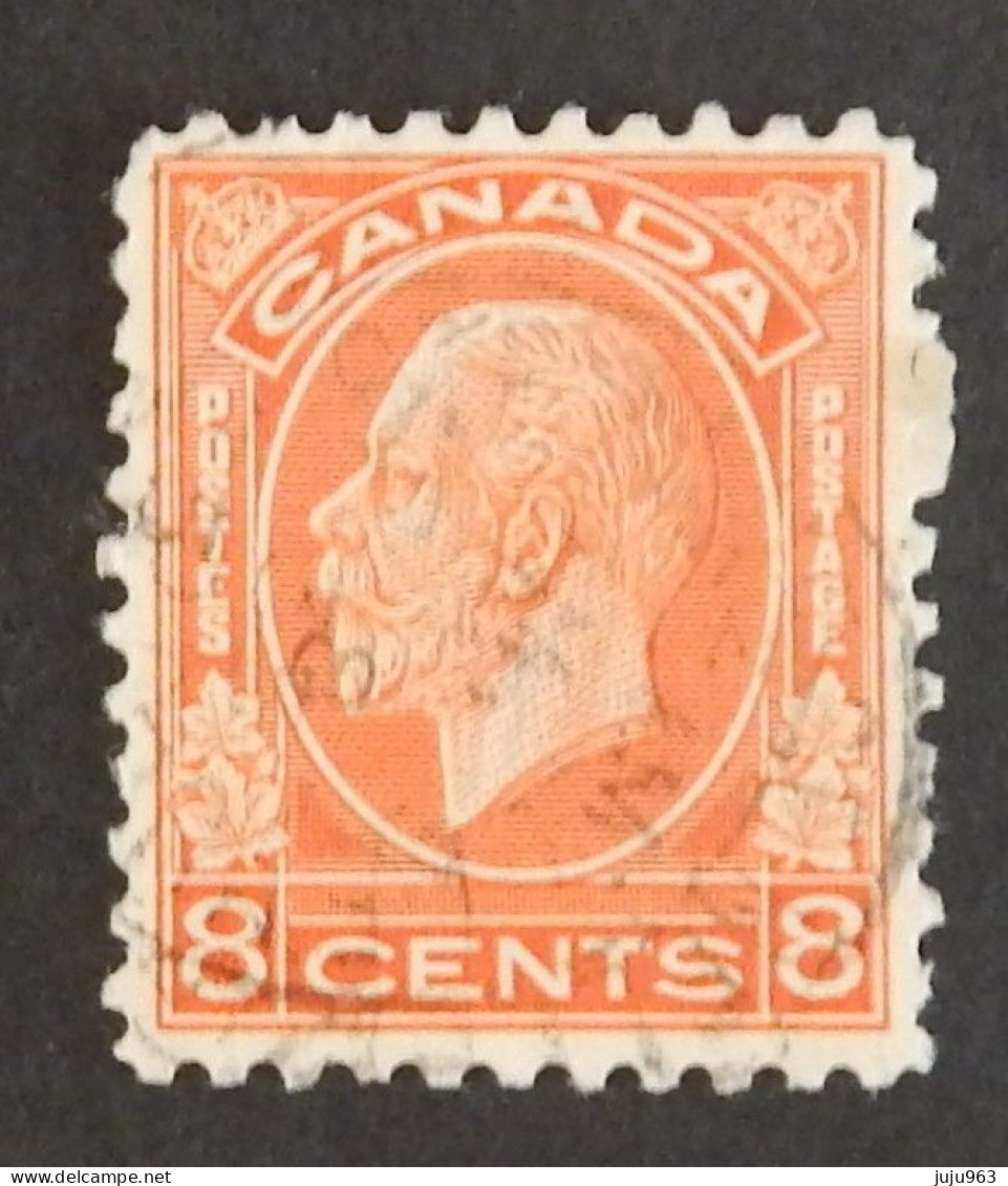 CANADA YT 166 OBLITÉRÉ "GEORGE V" ANNÉES 1932/1933 - Usados