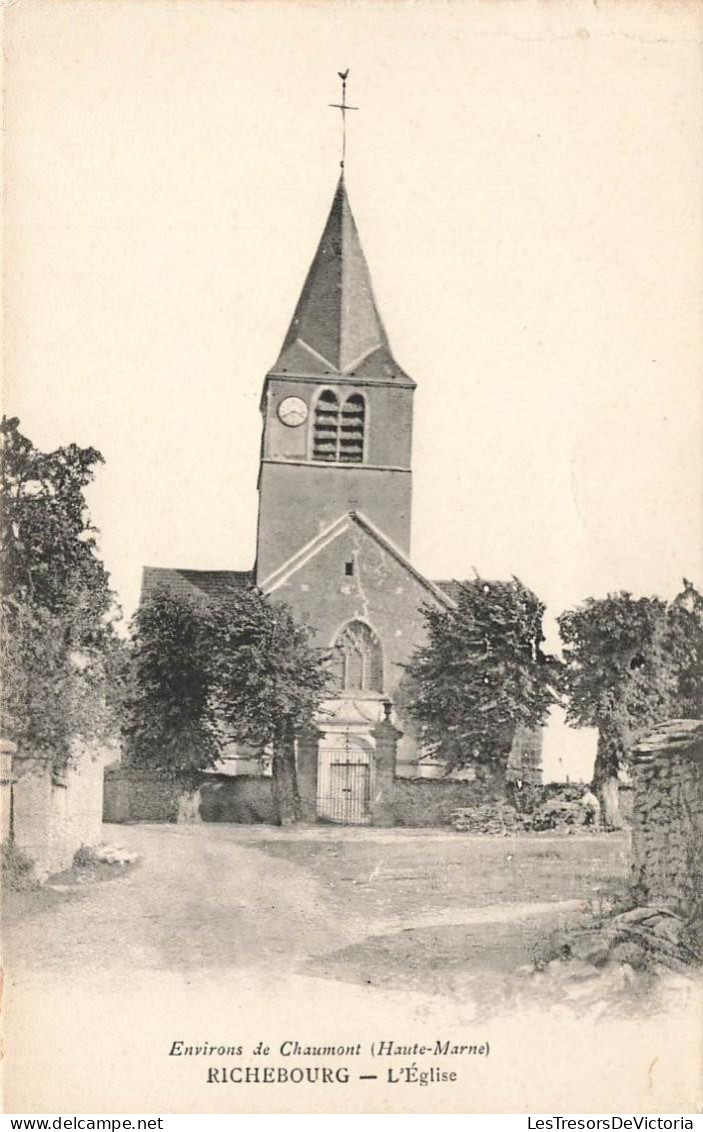 FRANCE - Richebourg - Environs De Chaumont - L'église - Carte Postale Ancienne - Gendrey