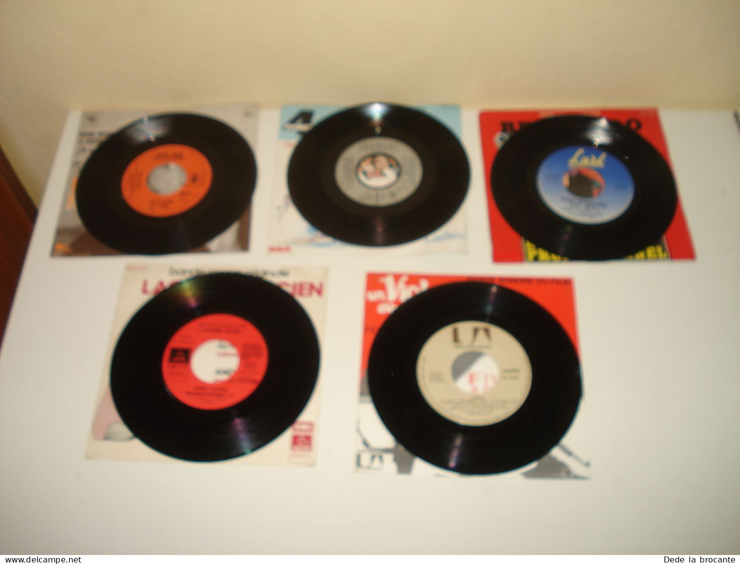 B15/ 5 Vinyles  SP - 7" - Musique Film - Professionnel - Violon Sur Le Toit .... - Musica Di Film