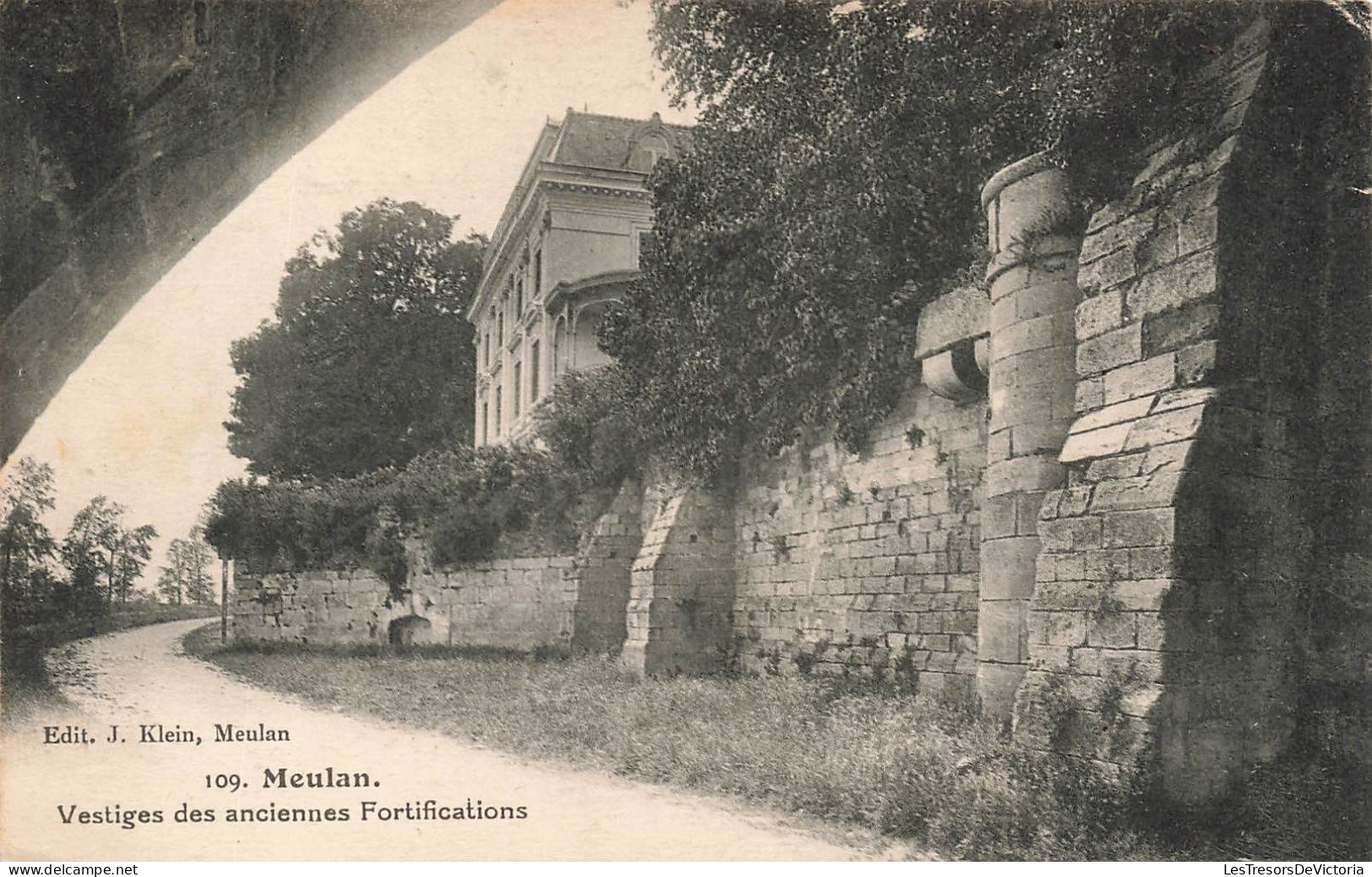 FRANCE - Meulan - Vestiges Des Anciennes Fortifications - Edit J. Klein - Carte Postale Ancienne - Meulan