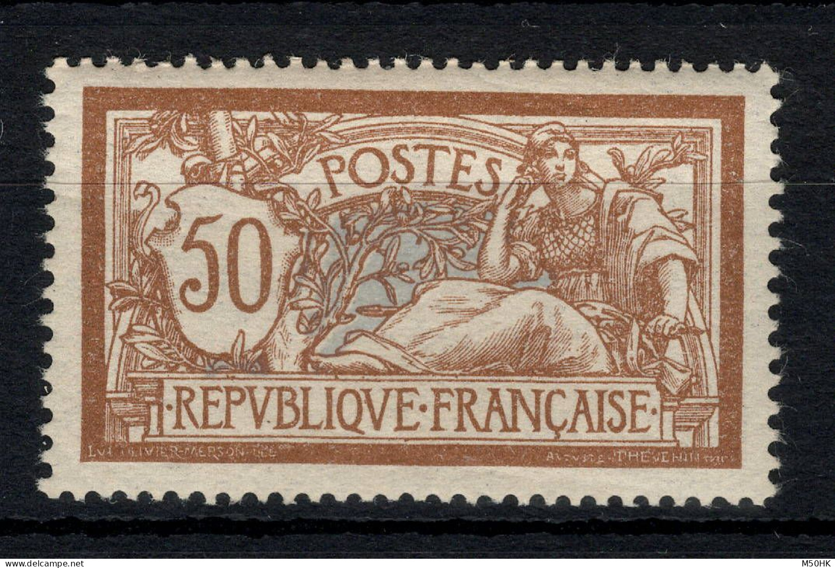 YV 120 N** MNH Luxe , Excellent Centrage , Signé CALVES + Certificat , Cote 580 Euros +100% - Unused Stamps