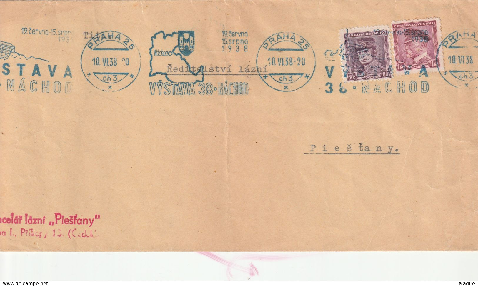 1930's & 40's - CESKOSLOVENSKO - Tchécoslovaquie - Czechoslovakia - 18 Postal Documents - Lots & Serien