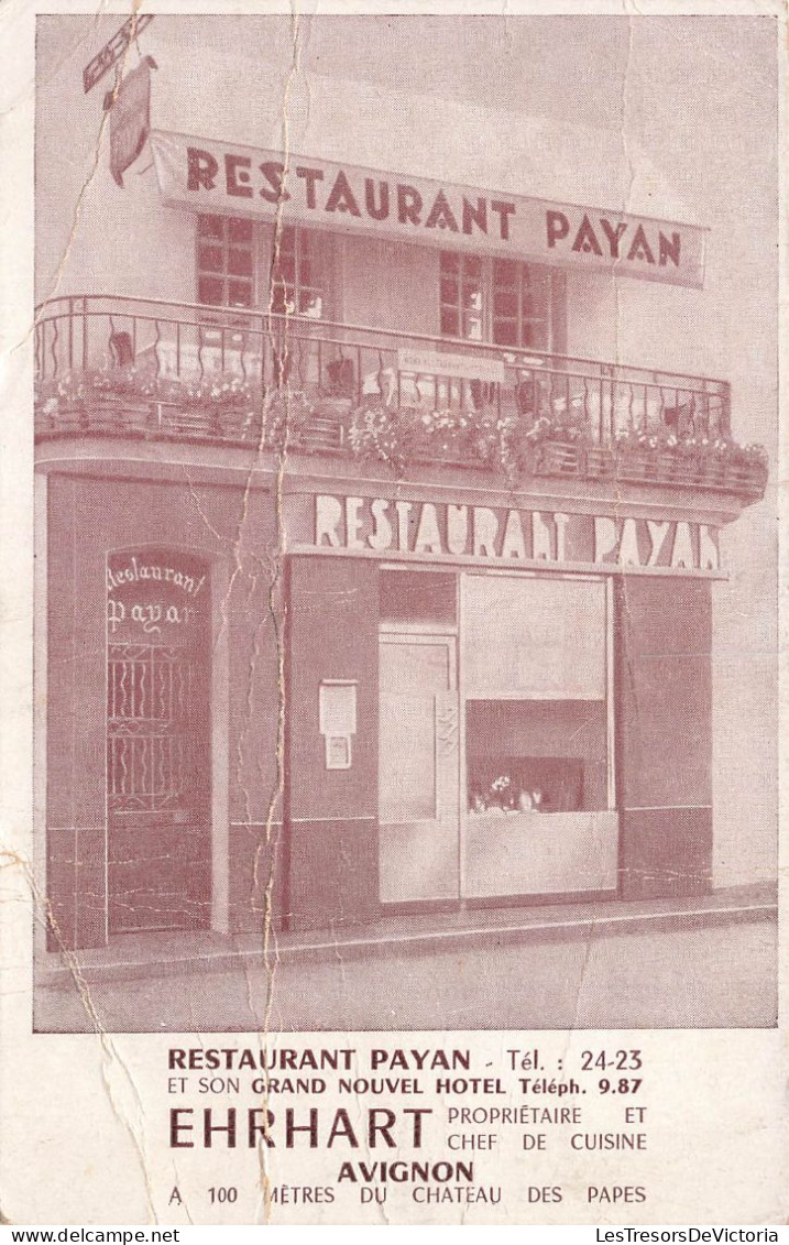 HOTELS ET RESTAURANTS - Restaurant Payan Et Son Grand Nouvel Hotel  - Carte Postale Ancienne - Hotels & Restaurants