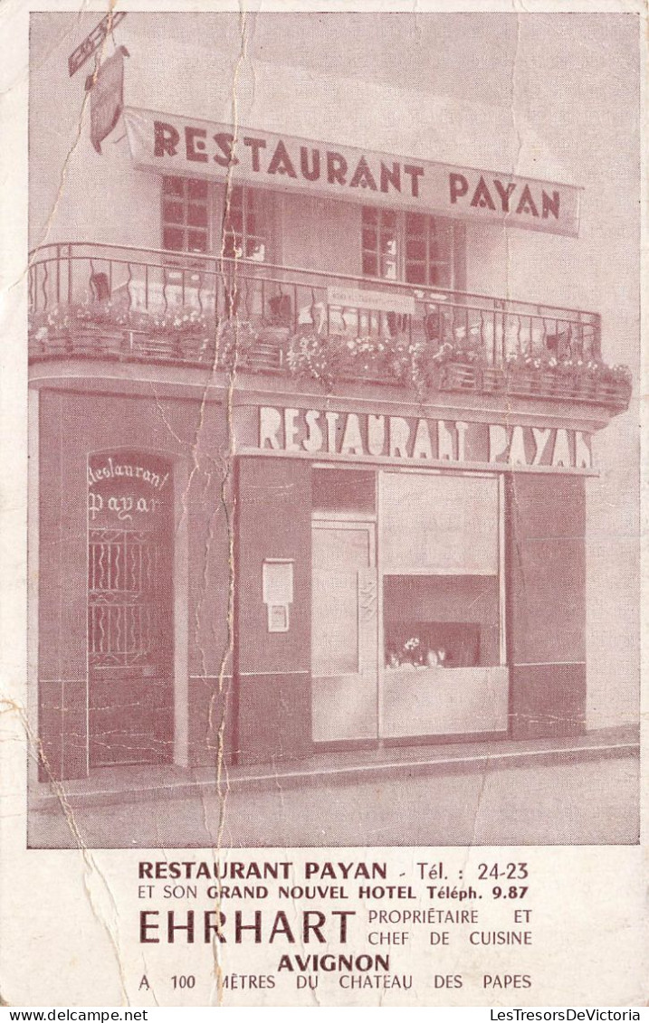 HOTELS ET RESTAURANTS - Restaurant Payan Et Son Grand Nouvel Hotel  - Carte Postale Ancienne - Hoteles & Restaurantes