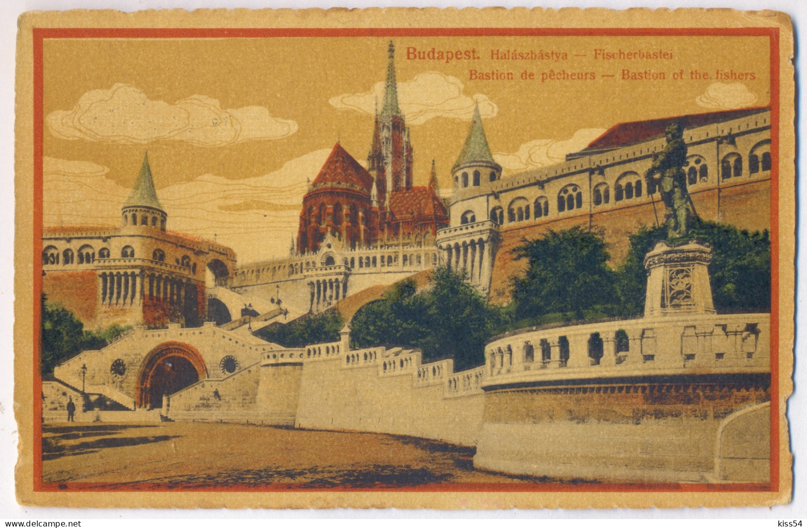 HUN 3 - 792 BUDAPEST, Hungary - Old Postcard - Used - 1925 - Hungary