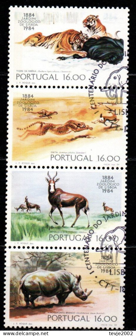 Portugal 1984 - Mi.Nr. 1617 - 1620 - Gestempelt Used - Tiere Animals - Gebruikt