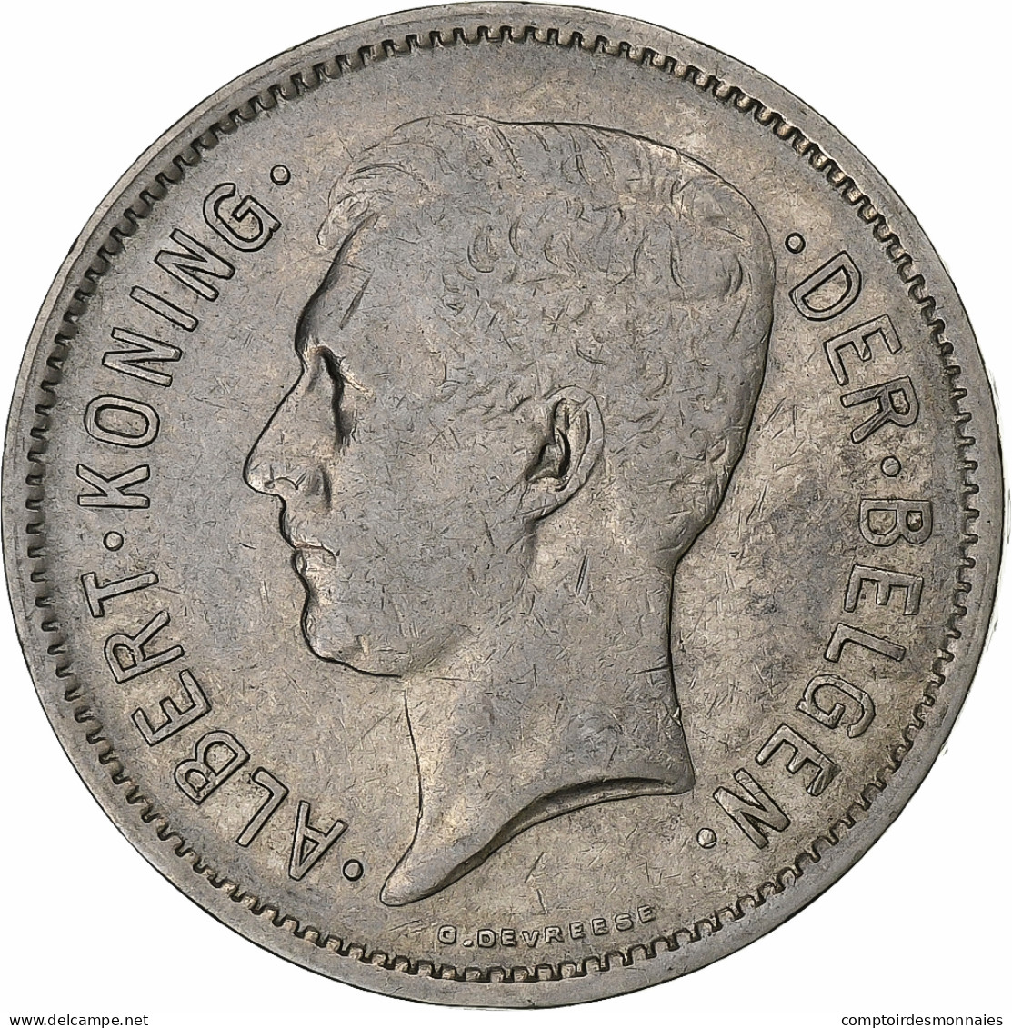 Belgique, 5 Francs, 5 Frank, 1930, Nickel, TB+, KM:98 - 5 Frank & 1 Belga