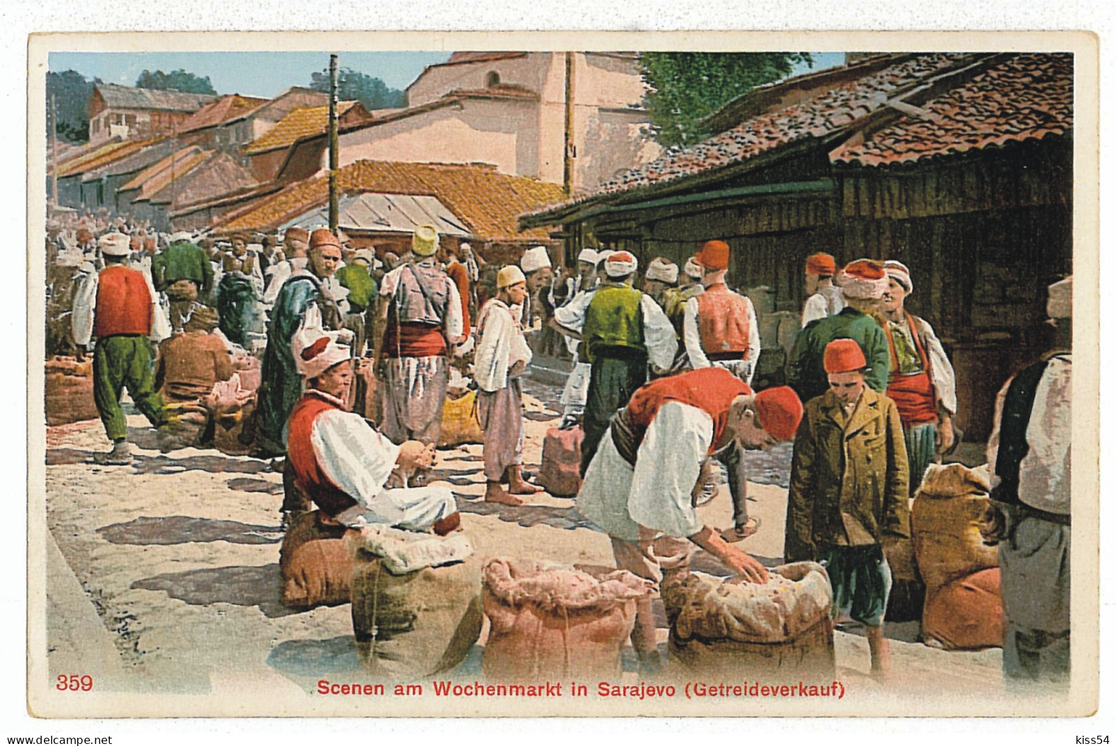 BO 4 - 3235 SARAJEVO, Bosnia, Market - Old Postcard - Unused - Bosnie-Herzegovine