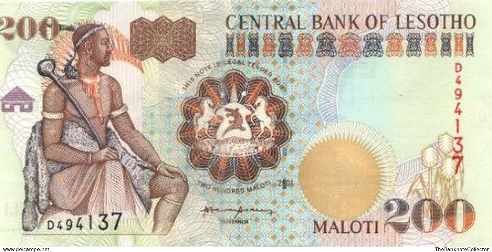 LESOTHO 200 Maloti 2009 P-20 UNC - Lesoto