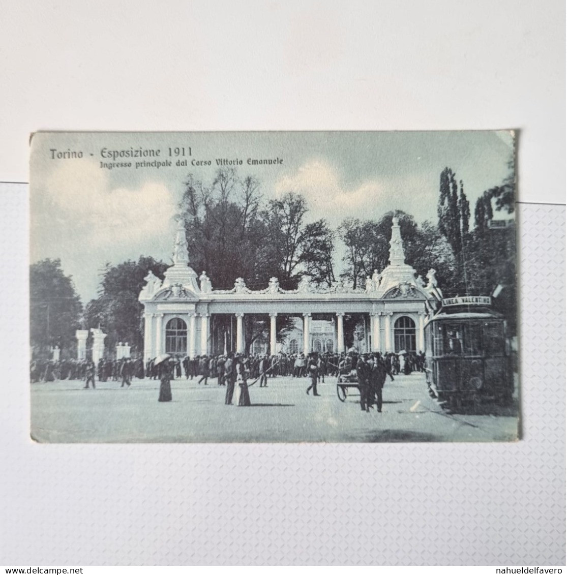 Carta Postale Non Circulée - ITALIA - ESPOSIZIONE 1911 - INGRESSO PRINCIPALE DAL CORSO VITTORIO EMANUELE - Otros Monumentos Y Edificios