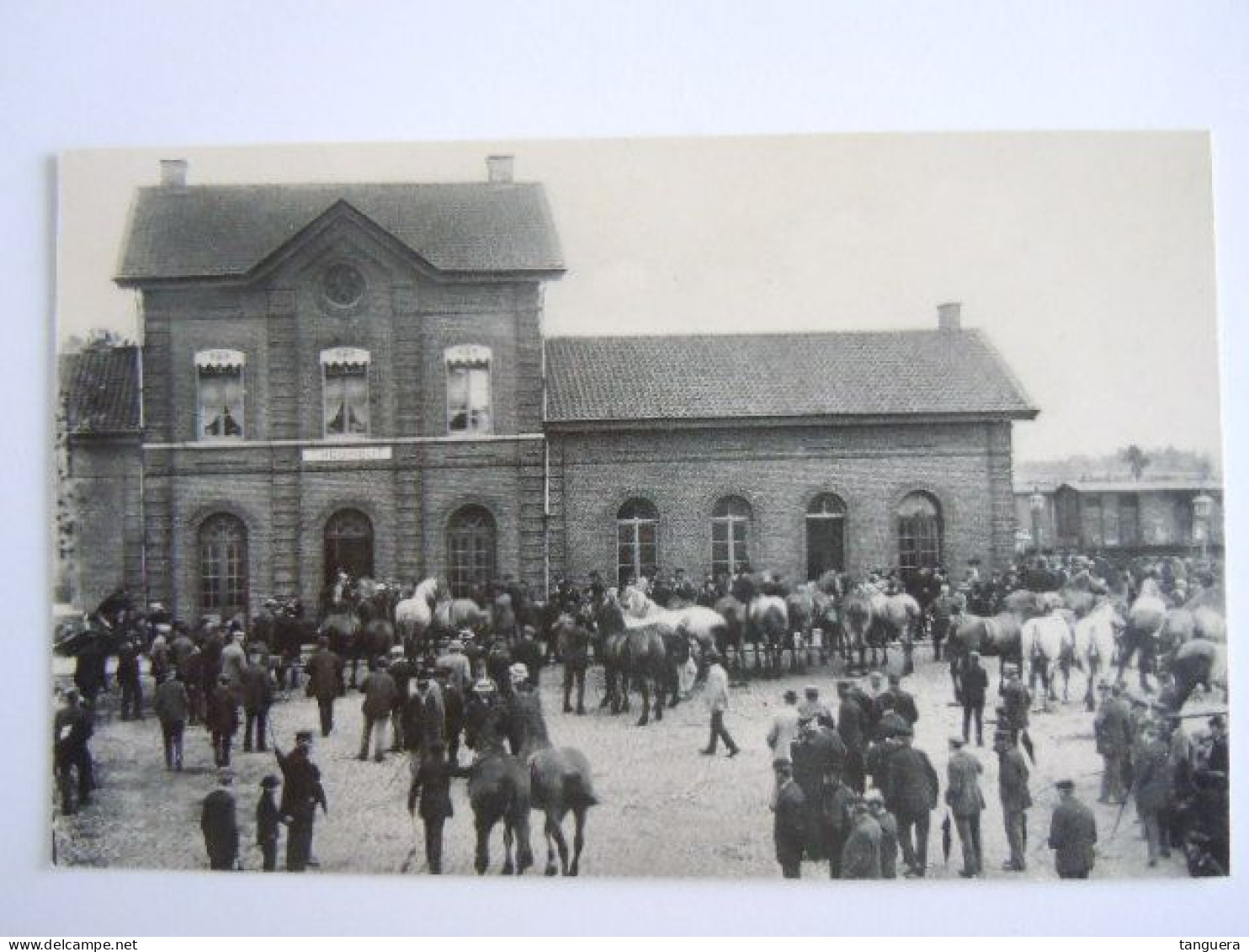 Torhout Station Voor De Oorlog Van 1914-18 Uitgever A. Willemynes -  Boorden Zijn Bijgeknipt - Torhout