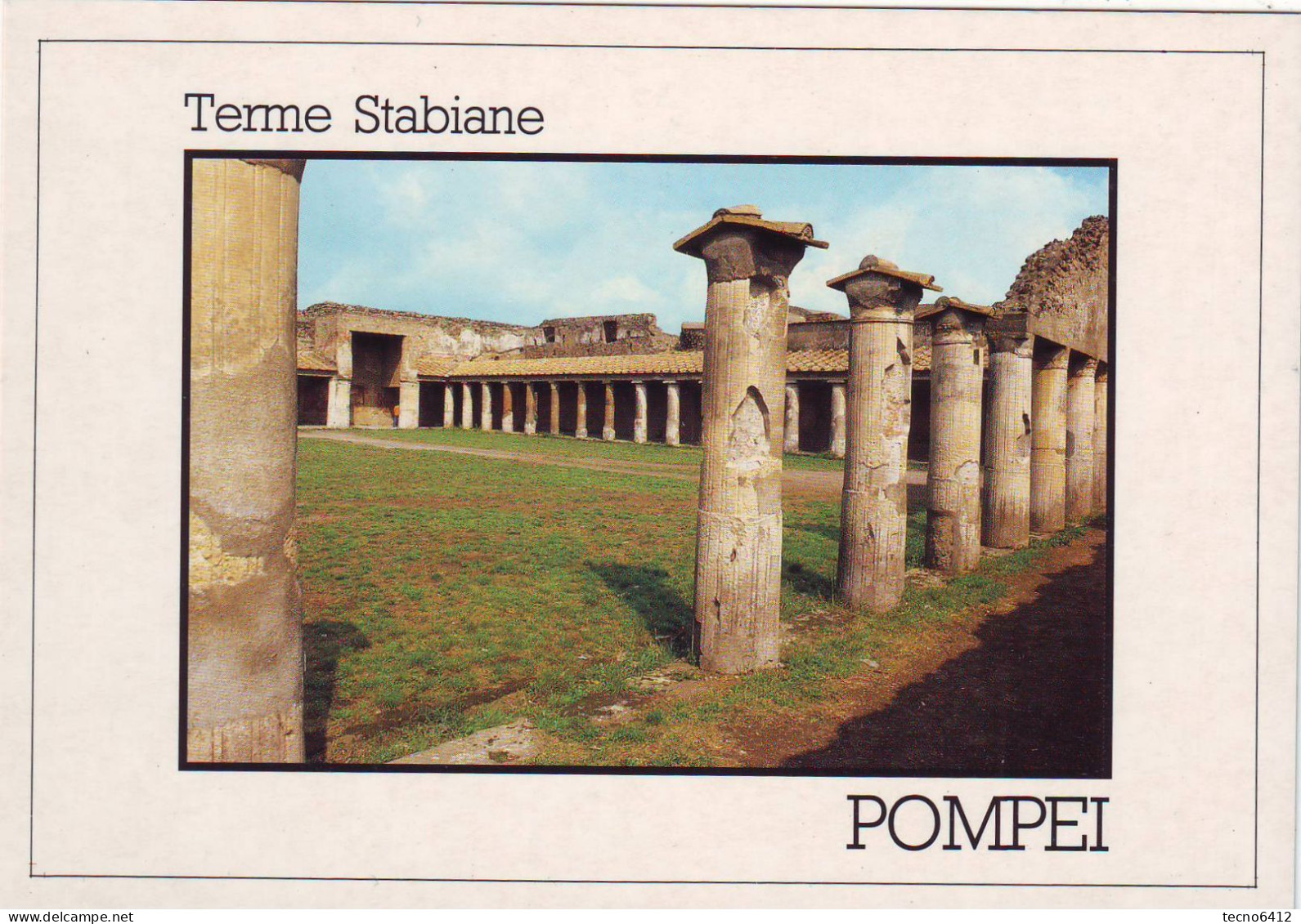 Pompei( Napoli ) - Terme Stabiane - Non Viaggiata - Pompei