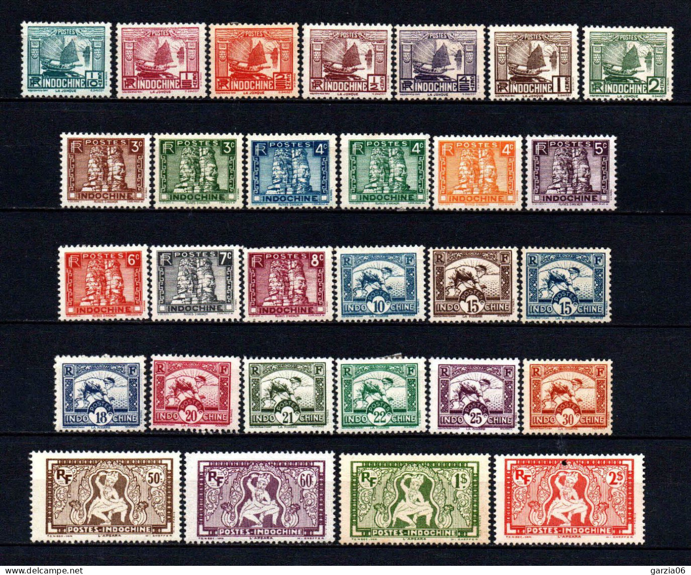 Indochine  - 1931  -  N°  150 à 170   - Neufs * - MLH - Ongebruikt