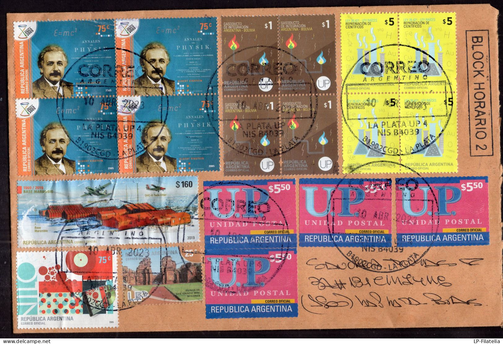 Argentina - 2023 - Albert Einstein - Modern Stamps - Diverse Stamps - Storia Postale
