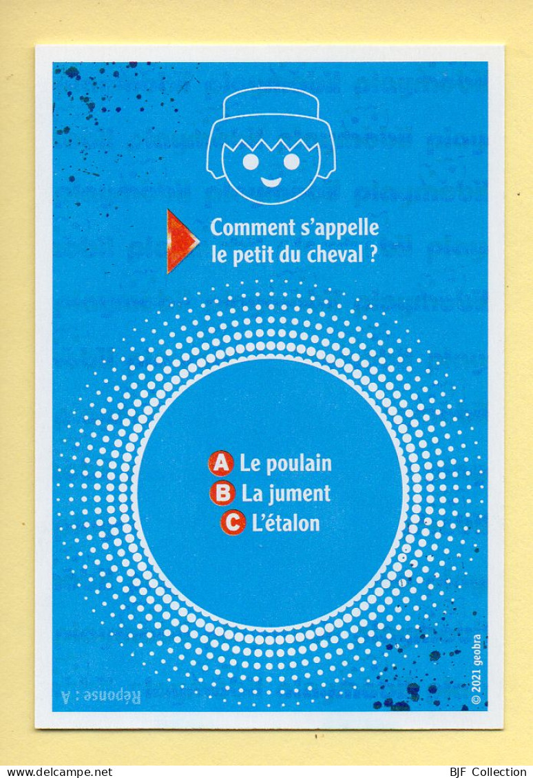 Carte Playmobil N° 11 / Football / Camille / Le Monde Du Sport / Carrefour Market - Altri & Non Classificati