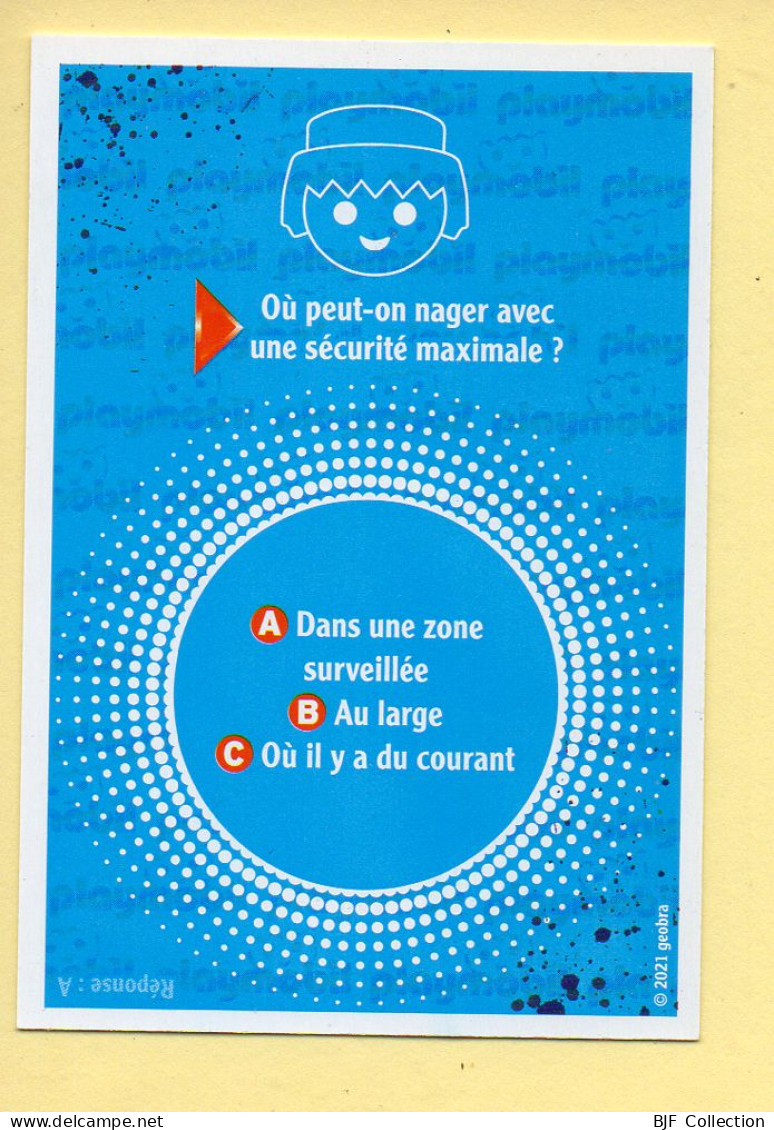 Carte Playmobil N° 23 / Gymnastique / Manon / Le Monde Du Sport / Carrefour Market - Autres & Non Classés