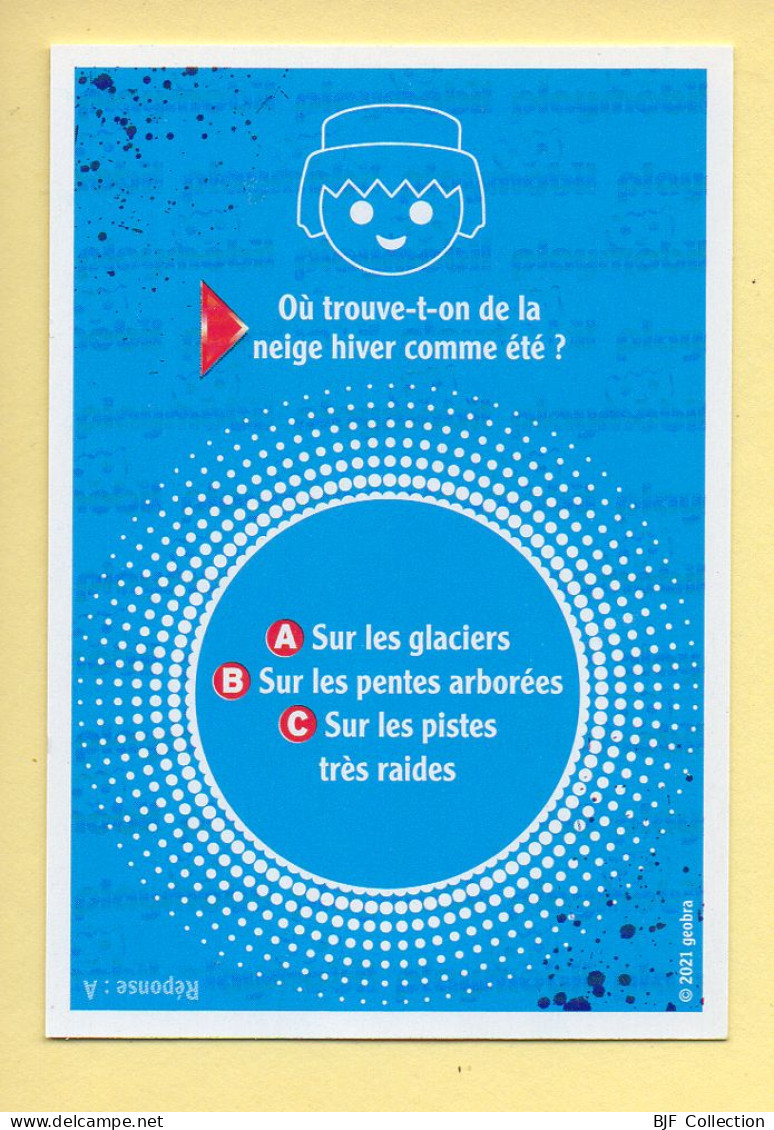 Carte Playmobil N° 45 / Habileté / POISSON / Le Monde Du Sport / Carrefour Market - Otros & Sin Clasificación