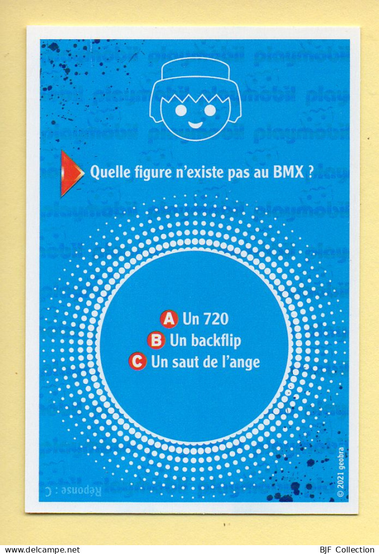 Carte Playmobil N° 51 / Rafting / Oscar Et Lucas / Le Monde Du Sport / Carrefour Market - Autres & Non Classés