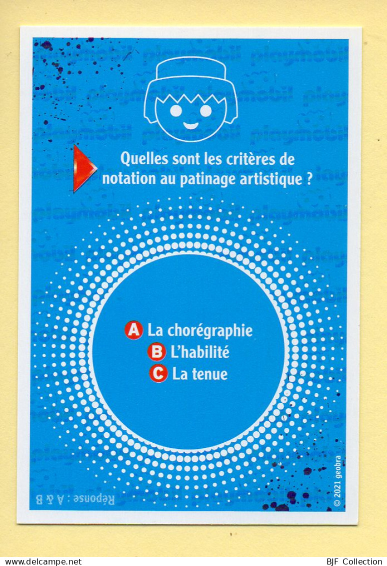 Carte Playmobil N° 53 / Soigneuse De Chevaux / SOIN / Le Monde Du Sport / Carrefour Market - Other & Unclassified