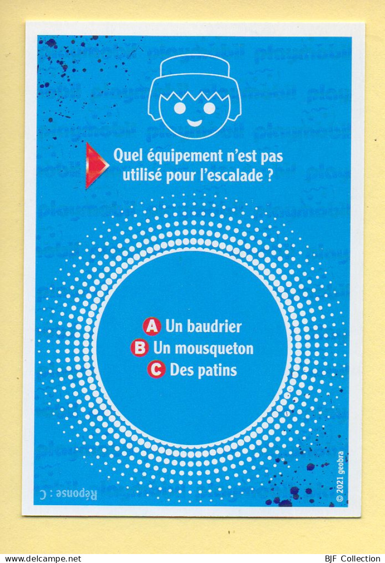 Carte Playmobil N° 57 / Vitesse / FRUITS Et LEGUMES / Le Monde Du Sport / Carrefour Market - Altri & Non Classificati