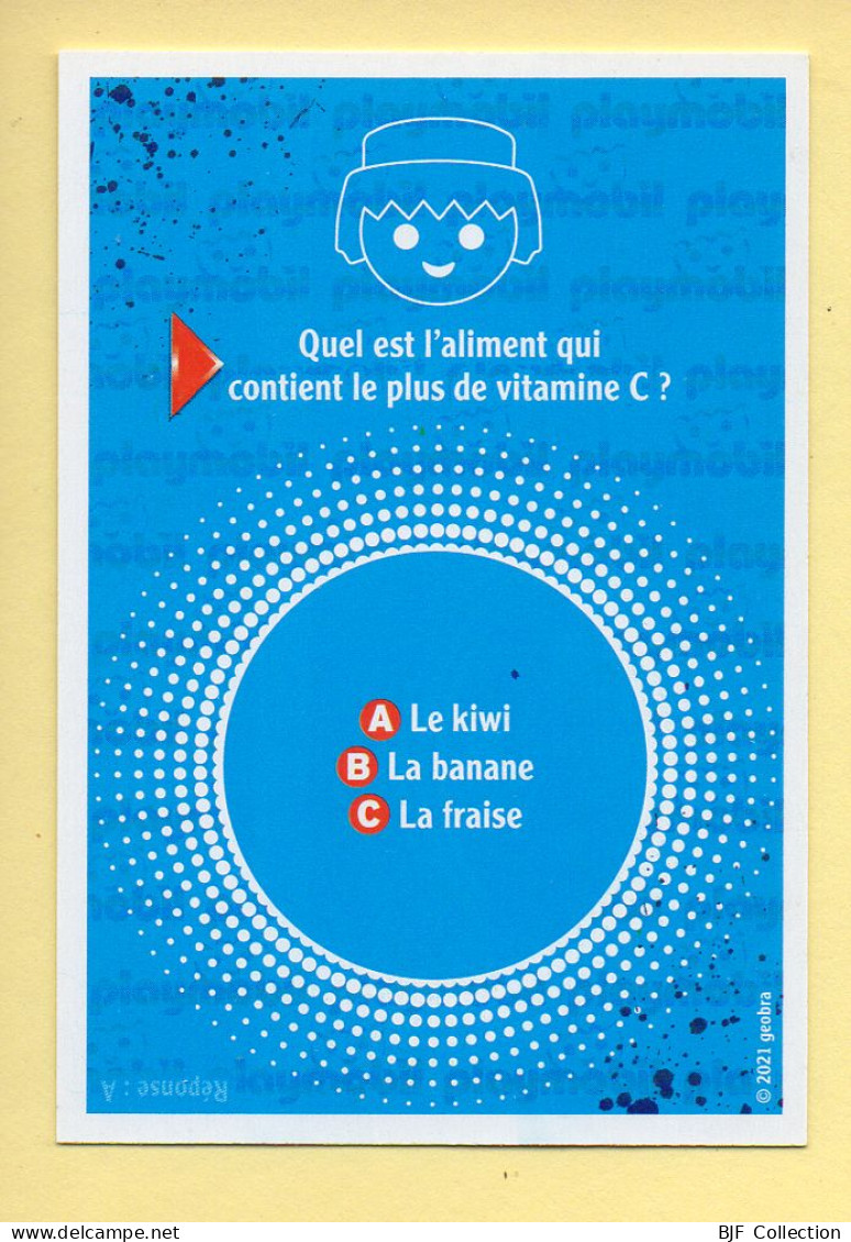 Carte Playmobil N° 85 / Endurance / EAU / Le Monde Du Sport / Carrefour Market - Other & Unclassified