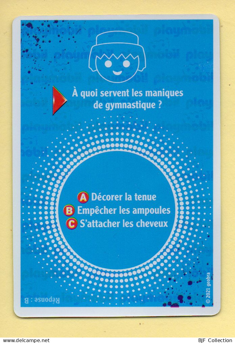 Carte Playmobil N° 14 / 3D / Football / Jules / Le Monde Du Sport / Carrefour Market - Altri & Non Classificati