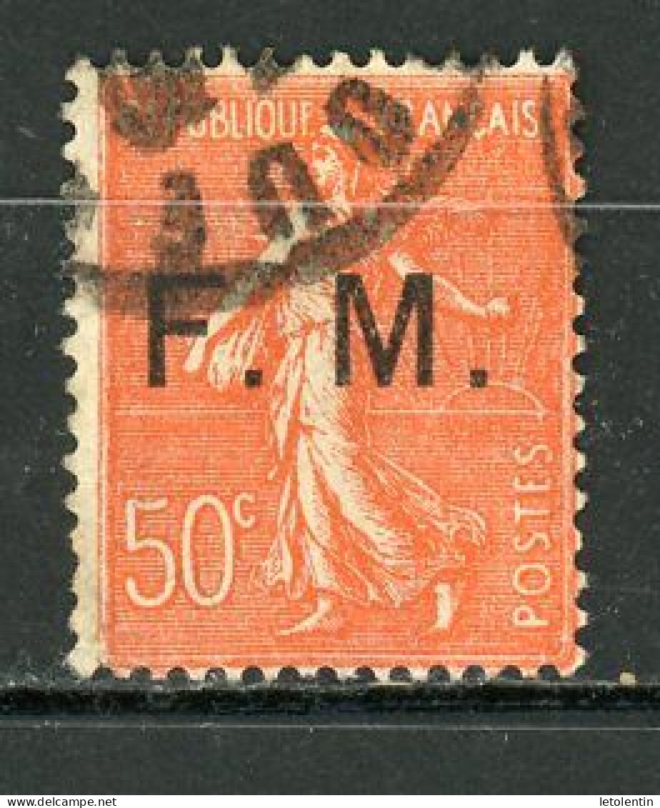 FRANCE -  TYPE SEMEUSE - N° Yvert  6 OBLI - Militaire Zegels