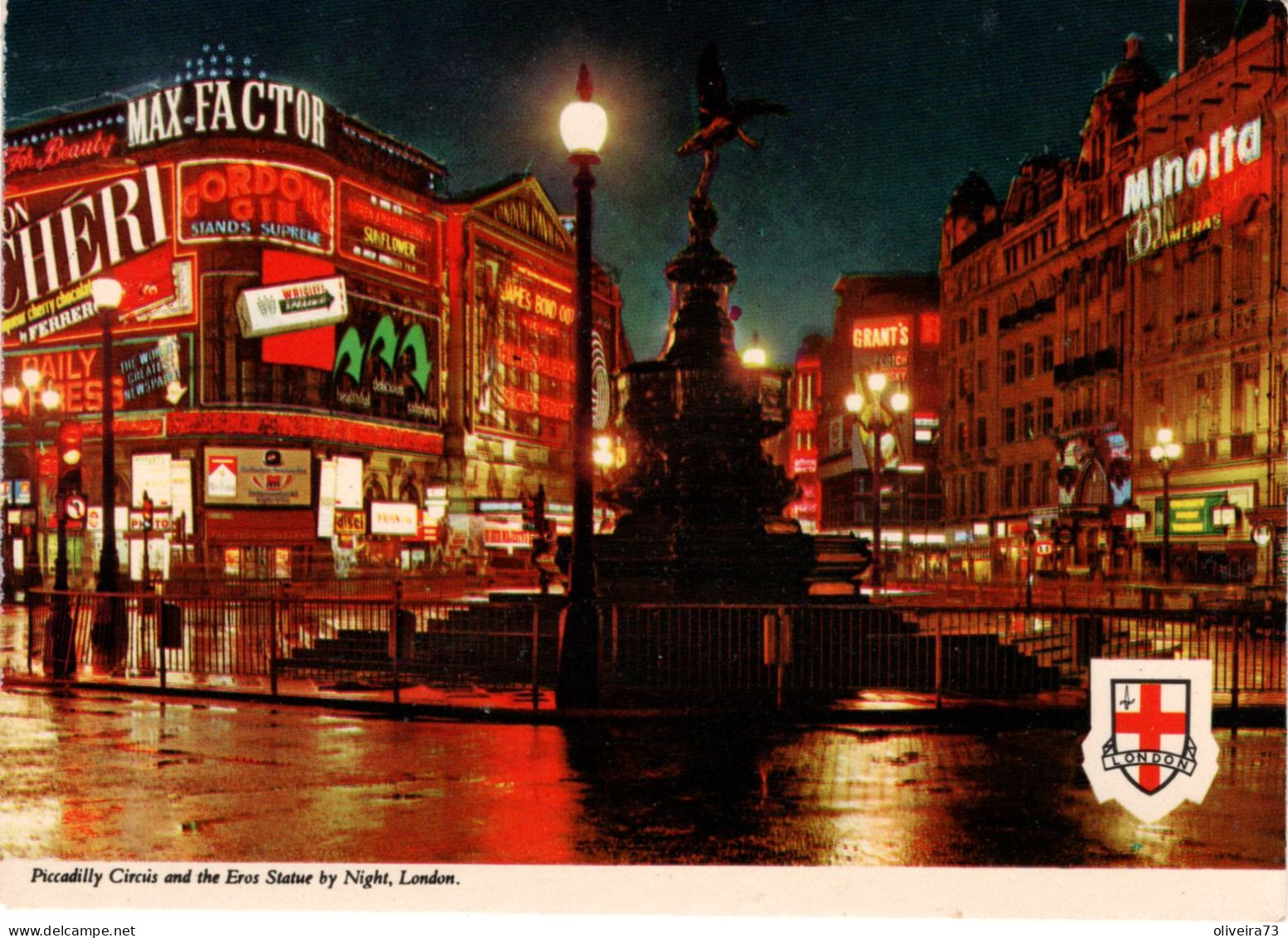 LONDON - Piccadilly Circus By Night - Piccadilly Circus