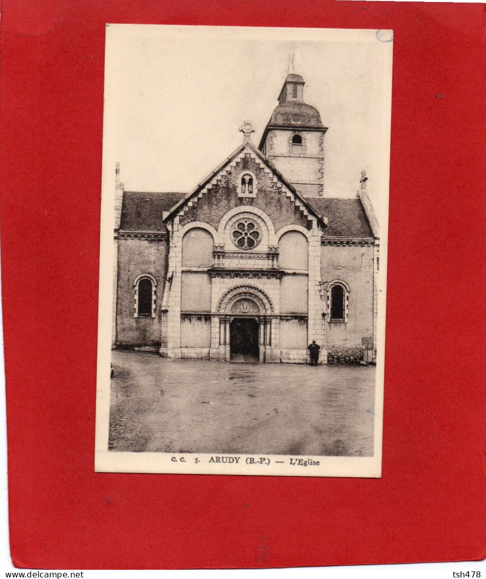 64----ARUDY---L'église--voir 2 Scans - Arudy