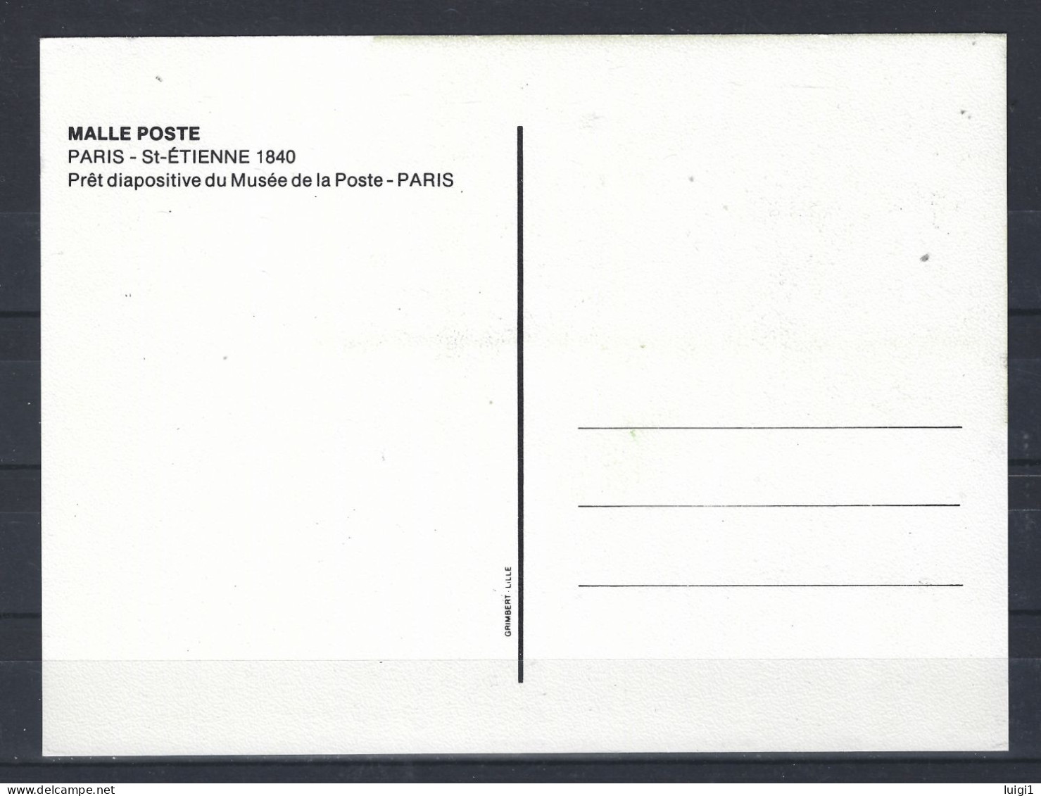 FRANCE 1985 - CARTE POSTALE. 150è Anniversaire Relations AFP - PTT. Daté Des 25-27. X.1985. 59 LILLE.  TB. - Briefe U. Dokumente