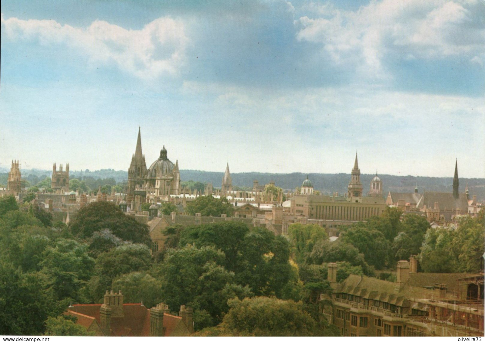 OXFORD - Skyline From The Top Of The Biochemistry Building - Oxford