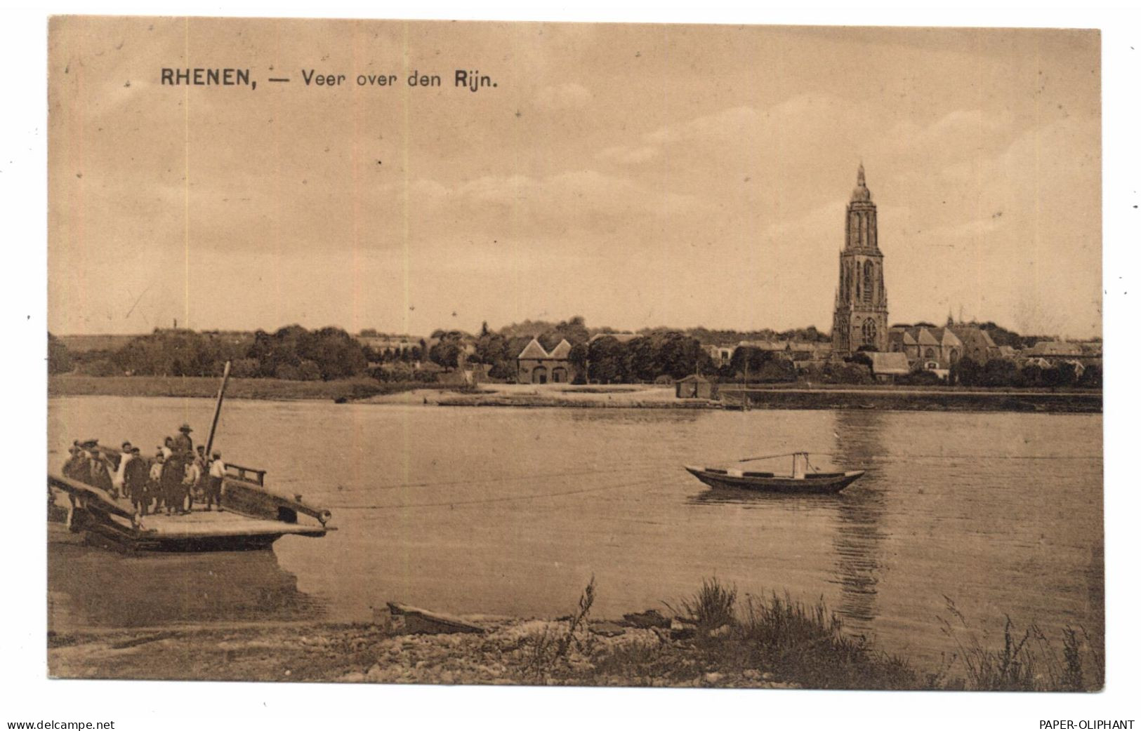 BINNENSCHIFFE - RHEIN, Rheinfähre Rhenen / Utrecht - Ferries