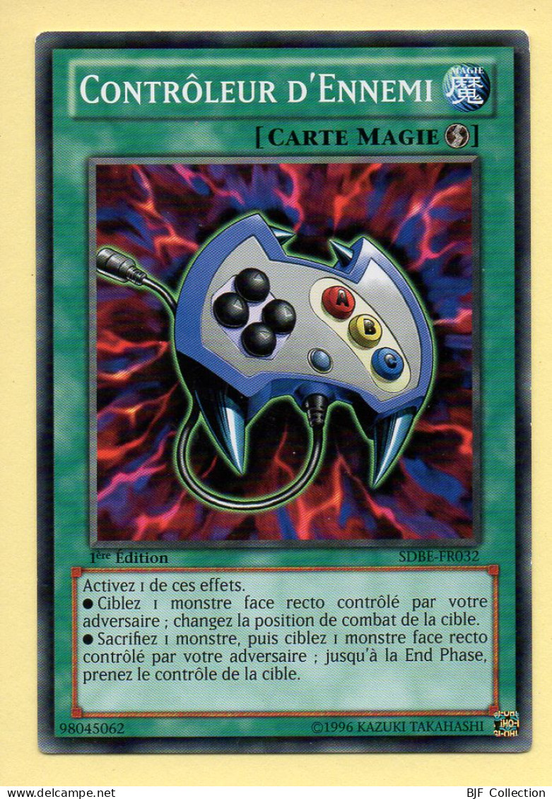 Yu-Gi-Oh! - CONTROLEUR D'ENNEMI (SDBE-FR032) 1ère Edition  - Yu-Gi-Oh