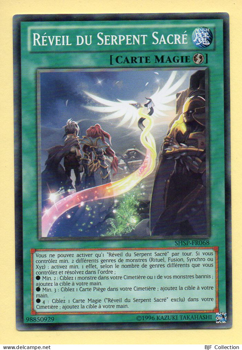 Yu-Gi-Oh! - REVEIL DU SERPENT SACRE (SHSP-FR068) - Yu-Gi-Oh