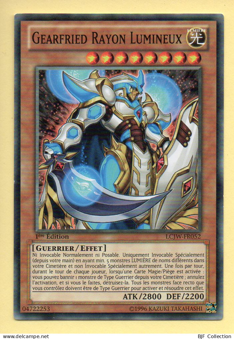 Yu-Gi-Oh! - GEARFRIED RAYON LUMINEUX (LCJW-FR052) 1ère Edition - Yu-Gi-Oh