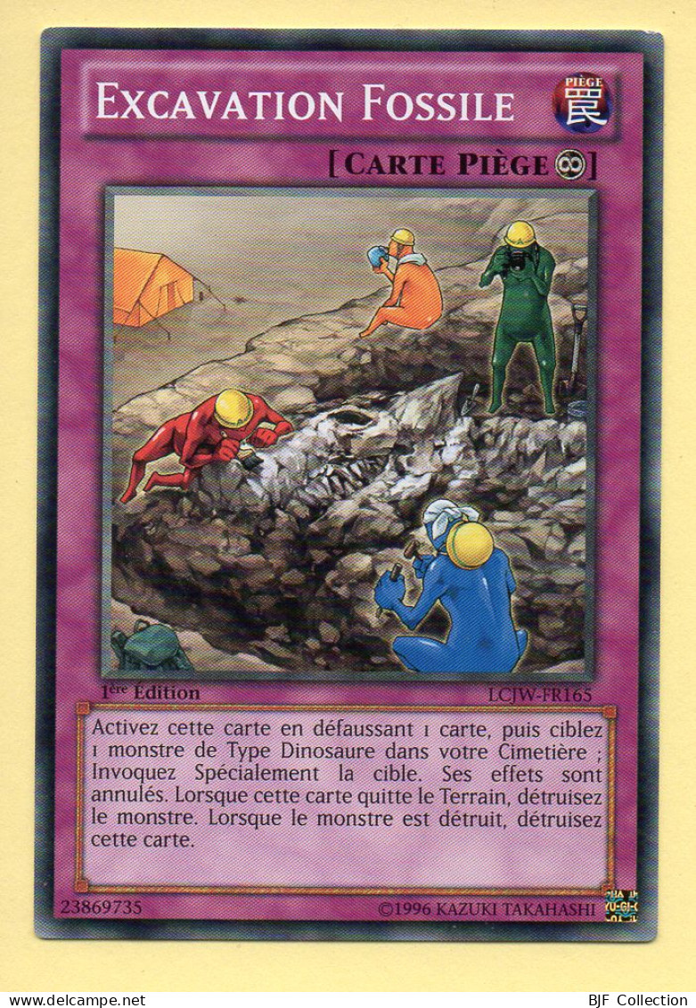 Yu-Gi-Oh! - EXCAVATION FOSSILE (LCJW-FR165) 1ère Edition - Yu-Gi-Oh